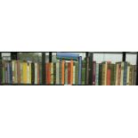 Three shelves containing fifty Folio society books. Not available for in-house P&P, contact Paul O'