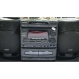 AIWA NSX-540 hi fi system. Not available for in-house P&P, contact Paul O'Hea at Mailboxes on