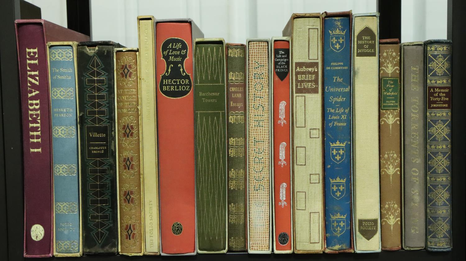 Three shelves containing fifty Folio society books. Not available for in-house P&P, contact Paul O' - Image 4 of 4