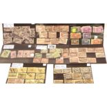 Eight cards of Belgian Railway parcel stamps, 1902 and later. P&P Group 1 (£14+VAT for the first lot