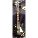 Gibson Les Paul copy electric guitar. Not available for in-house P&P, contact Paul O'Hea at