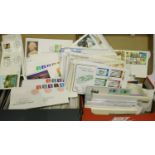 Large collection of first day covers. Not available for in-house P&P, contact Paul O'Hea at