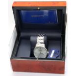 Charmex; gents new old stock wristwatch, working at lotting up. P&P Group 1 (£14+VAT for the first