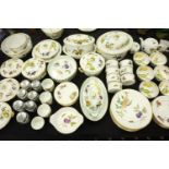 Extensive Royal Worcester Evesham Gold dinner and tea service (65). Generally good condition, some