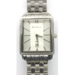 Ben Sherman; stainless steel wristwatch, working at lotting. P&P Group 1 (£14+VAT for the first