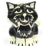 Lorna Bailey cat, Marin, H: 10 cm. No cracks, chips or visible restoration. P&P Group 1 (£14+VAT for
