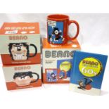 Three boxed Beano comic related mugs, no cracks, chips or visible restoration. P&P Group 1 (£14+