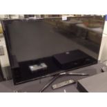 Samsung UE39F5500AK 39'' flat screen television with remote (in office). Not available for in-