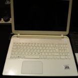 Toshiba Satellite LG150 with charger, operating system unknown, screen will not light up but does
