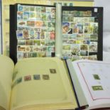 Six mixed world stamp albums. P&P Group 2 (£18+VAT for the first lot and £3+VAT for subsequent lots)