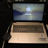 Lenovo Ideapad 320 laptop computer running OS Windows 10 with charger, locked. P&P Group 3 (£25+