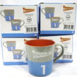 Boxed four Thunderbird related mugs. P&P Group 1 (£14+VAT for the first lot and £1+VAT for