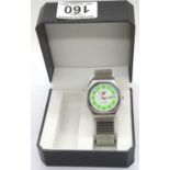 Seiko; gents automatic wristwatch, working at lotting. P&P Group 1 (£14+VAT for the first lot and £