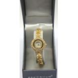 Equilibrium; ladies wristwatch, working at lotting. P&P Group 1 (£14+VAT for the first lot and £1+