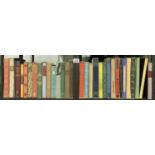 Two shelves of thirty one Folio Society books. Not available for in-house P&P, contact Paul O'Hea at
