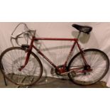 Puch Alpine ten speed 27 inch wheel racing bike. Not available for in-house P&P, contact Paul O'