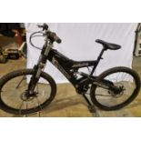 Shockwave XT950 20 inch frame 21 speed full suspension mountain bike. Not available for in-house P&