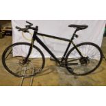 Unbranded 29 inch frame 16 geared black painted road bike. Not available for in-house P&P, contact