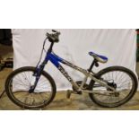 Trek MT 220 10 inch frame, 18 speed front suspension mountain bike. Not available for in-house P&