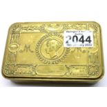 WWI Princess Mary Christmas tin. P&P Group 1 (£14+VAT for the first lot and £1+VAT for subsequent