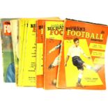 Charles Buchans Football Monthly; twenty four editions with duplicates c1954. P&P Group 2 (£18+VAT