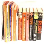 Football related books, including annuals and autobiographies. P&P Group 3 (£25+VAT for the first