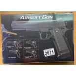 New old stock unopened airsoft pistols. P&P Group 2 (£18+VAT for the first lot and £3+VAT for