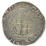 1633-4 hammered silver shilling of Charles I. P&P Group 1 (£14+VAT for the first lot and £1+VAT