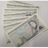 Seven Somerset, Gill and Page five pound notes in used condition. P&P Group 1 (£14+VAT for the first