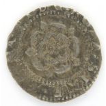 1601 Scottish silver hammered penny of James I, Rose/Thistle. P&P Group 1 (£14+VAT for the first lot
