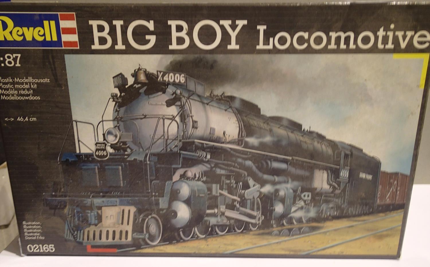 Revell Big Boy locomotive factory sealed model railway engine. Not available for in-house P&P,