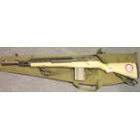 G & G electric M14 assault rifle with two mags and soft case. P&P Group 3 (£25+VAT for the first lot