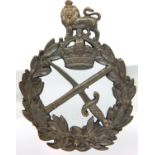 WWI-WWII British military Generals cap badge. P&P Group 1 (£14+VAT for the first lot and £1+VAT