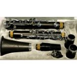 Odyssey clarinet and case. P&P Group 3 (£25+VAT for the first lot and £5+VAT for subsequent lots)