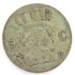 1825 Dutch silver five cent coin. P&P Group 1 (£14+VAT for the first lot and £1+VAT for subsequent