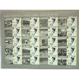 Sheet of unused mint stamps: Englands Finest Hour, 1st class, twenty stamps in total. P&P Group