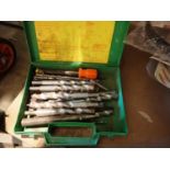 Box of mixed drill bits. Not available for in-house P&P, contact Paul O'Hea at Mailboxes on 01925