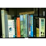 Shelf of books on mountains, exploration and walking. Not available for in-house P&P, contact Paul