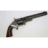 Smith & Wesson Model 2 in 32 rimfire approximately 1865-1870, as used by Morgan Earp at the Ox