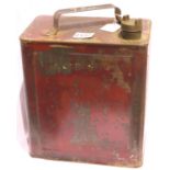 WWI Flimsy fuel can marked for 7 Sqn Royal Flying Corps. P&P Group 3 (£25+VAT for the first lot