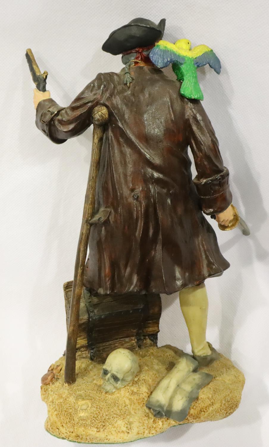 Royal Doulton resin figurines including Long John Silver and The Pied Piper, Long John Silver - Image 6 of 7