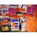 Quantity of maps and A-Z, approximately 70. Not available for in-house P&P, contact Paul O'Hea at