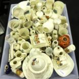 Large collection of crested ceramics including Goss and Arcadia (50), overall good condition. Not