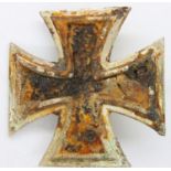 WWII German Relic Iron Cross, First Class found in Berlin. P&P Group 1 (£14+VAT for the first lot