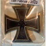 Third Reich Iron Cross 2nd class EK 02. P&P Group 1 (£14+VAT for the first lot and £1+VAT for