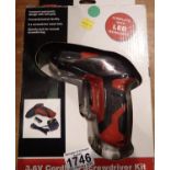 Red line cordless screwdriver kit, 3.6v. Not available for in-house P&P, contact Paul O'Hea at