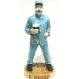Large Guinness Zookeeper, H: 40 cm. Not available for in-house P&P, contact Paul O'Hea at