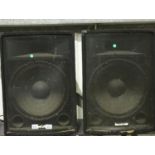 A pair of large Sound Lab speakers. Not available for in-house P&P, contact Paul O'Hea at