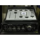 Realistic MPA-30 20 watt PA amplifier, Eagle International solid state microphone mixer and two