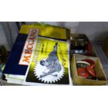 Small selection of vintage Meccano, including motor, build books etc. P&P Group 1 (£14+VAT for the
